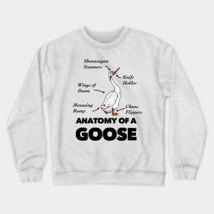 Anatomy of a Goose Crewneck Sweatshirt